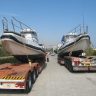 Isporuka vojnih brodova sa otoka Lesvos, Grčka, u Lisabon, Portugalija